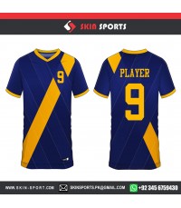 WIDE STRIPES YELLOW   SOCCER JERSEYS